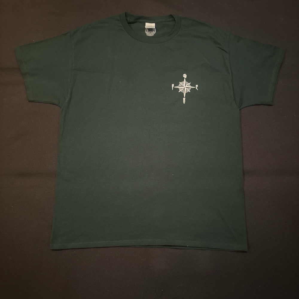 Dark Green Graphic T-Shirt